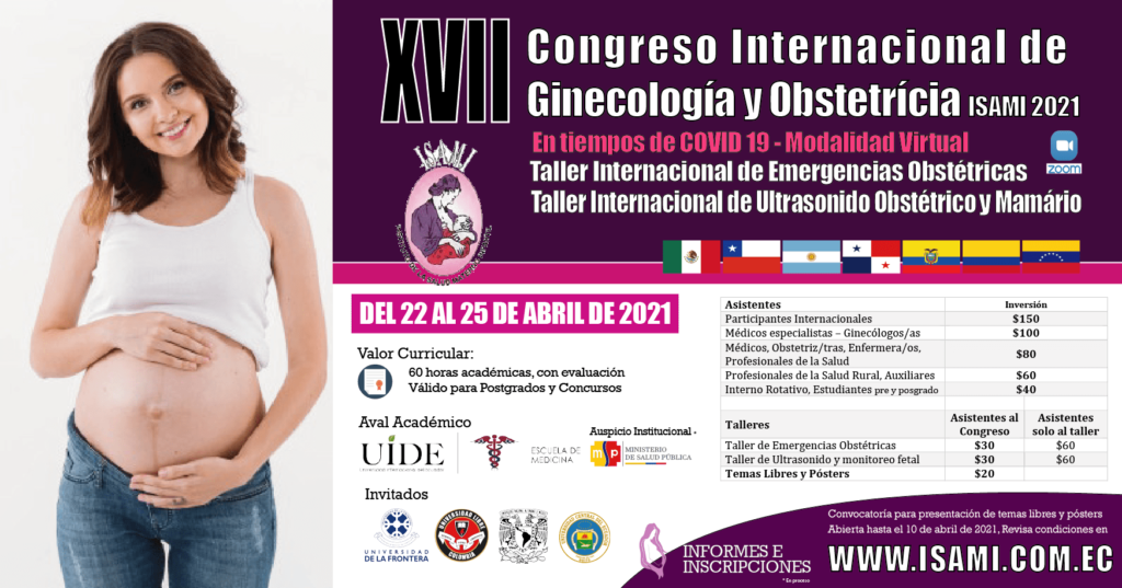 Xvii Congreso Internacional De Ginecología Y Obstetricia Isami 2021 Isami 6527